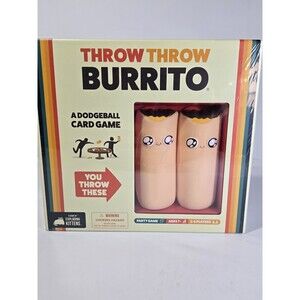 Throw Throw Burrito Original Edition Exploding Kittens Card Game NEW Sealed